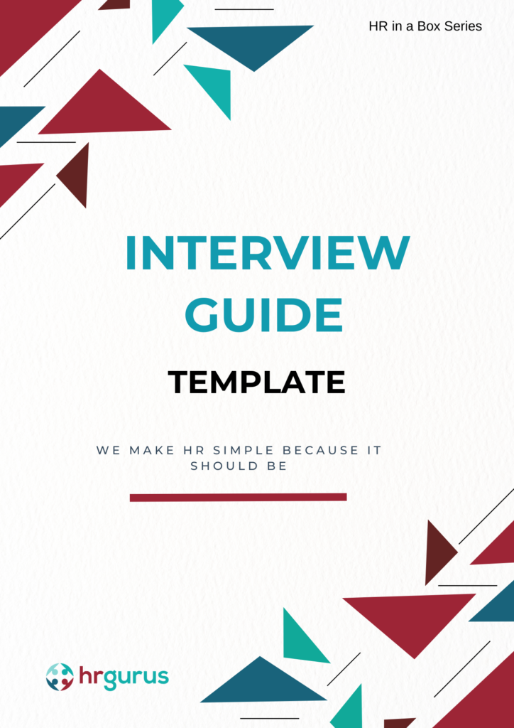 Interview Guide Template Hr Gurus Interview Guide Template Hr Gurus